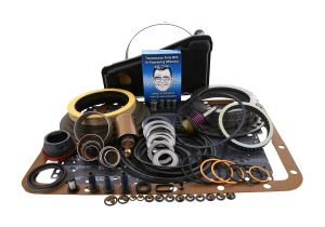 36008E_L2 (2WD) - Ford E4OD E40D Transmission Deluxe Rebuild Kit 89-95 Level 2 + Transgo Fix More