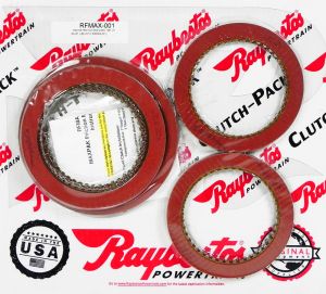 RFMAX-001 - Raybestos 4L80E 4L85E Stage-1 Red Maxpak Performance Friction Clutch Pack Module - GM Chevy '91-On