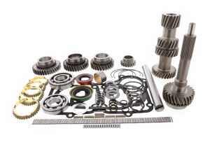 BK116WS_DLX, GKM22A - Muncie M22 4 Spd Rebuild 1" Bearing & Gear Kit Input Cluster 1st 2nd 3rd Idler Gear