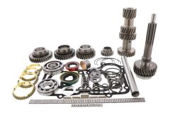 BK116WS_DLX,GKM22 -Muncie M22 4 Spd Rebuild 1" Bearing & Gear Kit Input Cluster 1st 2nd 3rd Idler Gear