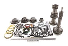 BK116WS_DLX, GKM22A - Muncie M22 4 Spd Rebuild 1" Bearing & Gear Kit Input Cluster 1st 2nd 3rd Idler Gear