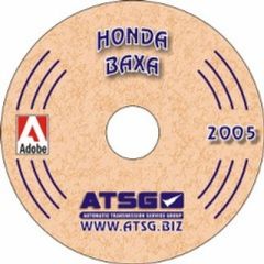 30400C - ATSG Tech CD Rom BAXA M6HA - Honda Accord Prelude  1997-Up