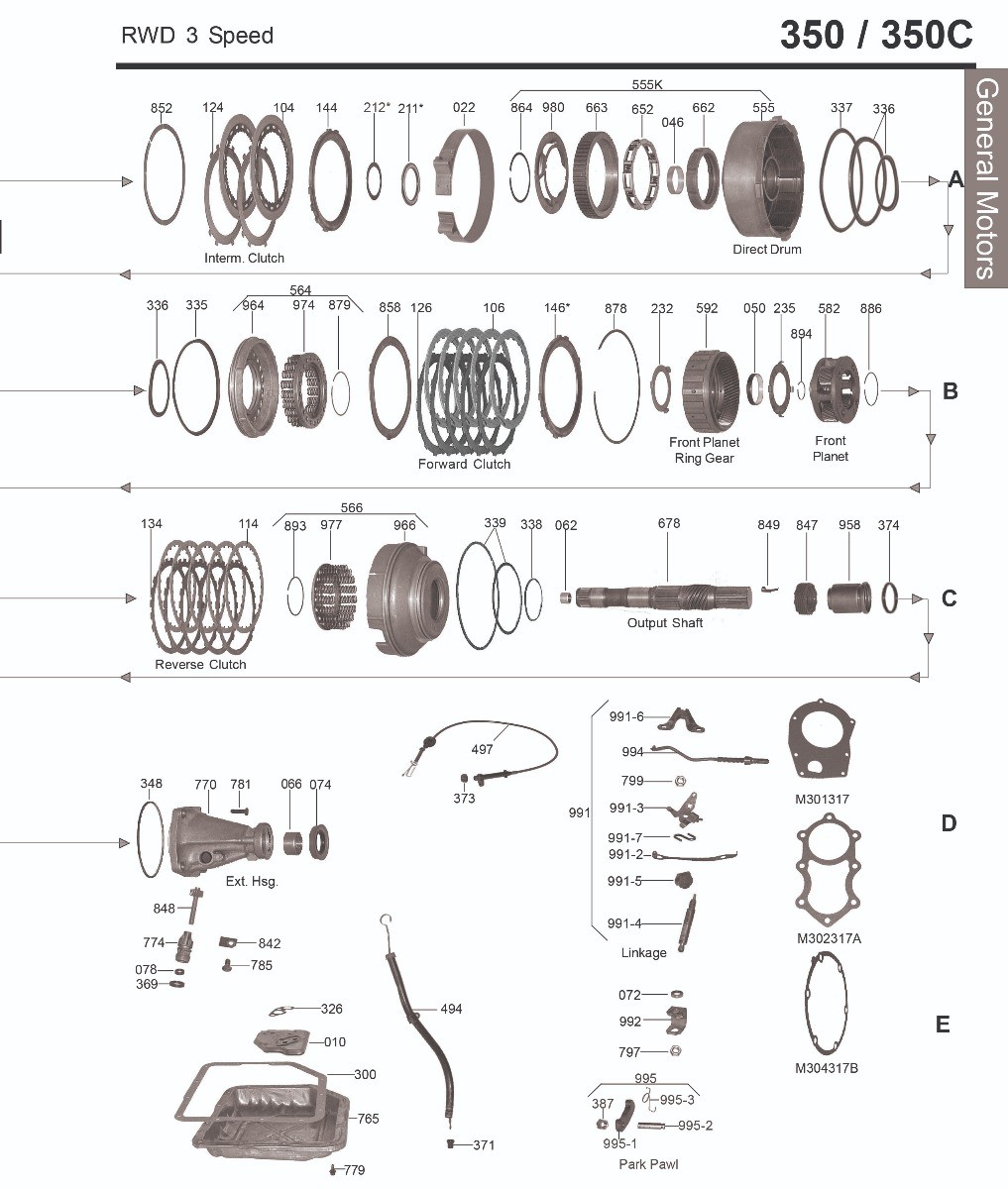 thumbnail image 2 of For GM Turbo 350 TH350 F8 Q 12" Automatic Shifter HRC12-940 2 of 11
