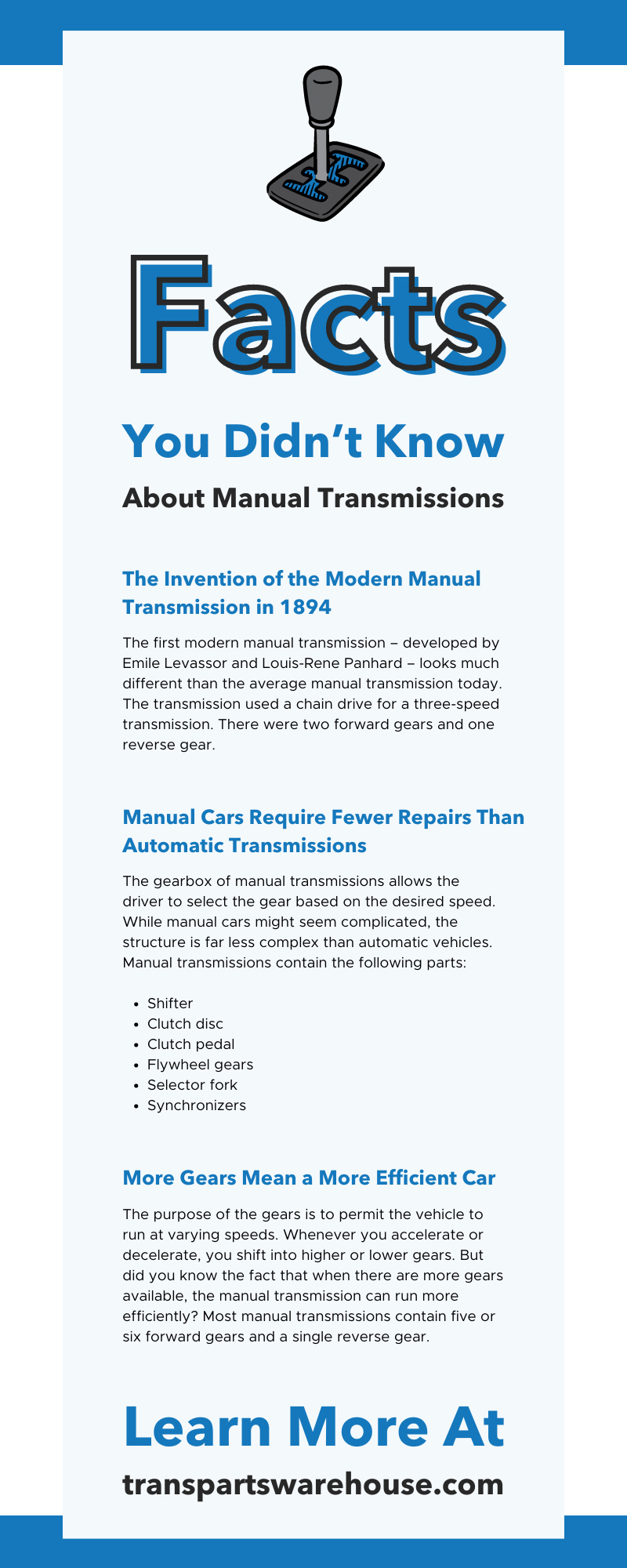 8 Facts You Didn’t Know About Manual Transmissions